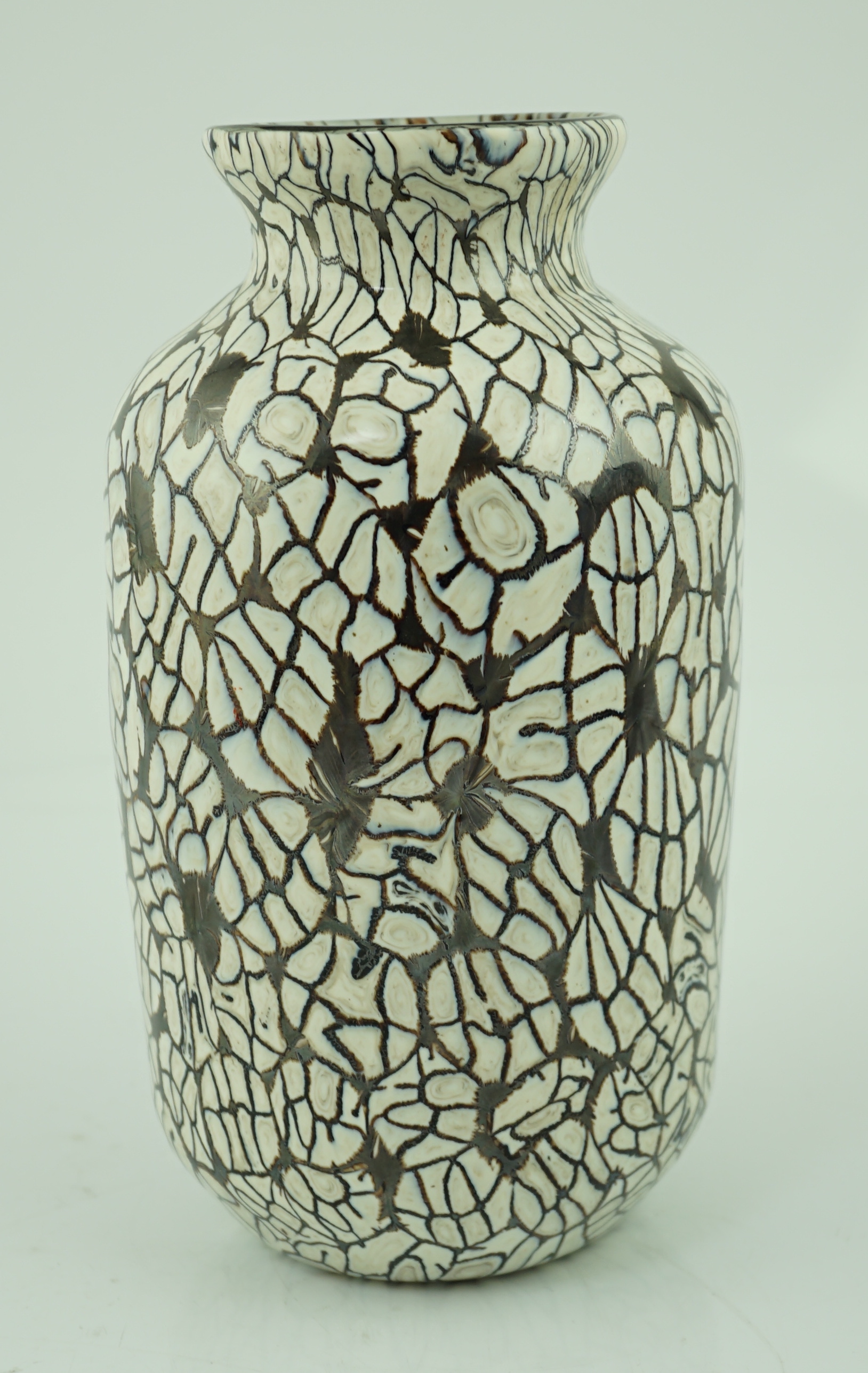 Vittorio Ferro (1932-2012), a Murano glass Murrine vase